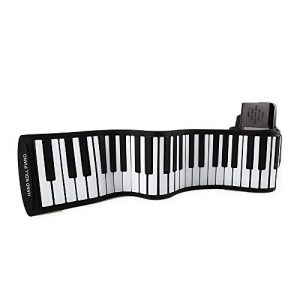 Roll Up Piano, Foldable Thickened Keys Flexible Soft Silicon Electric - Image 4
