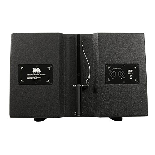 Seismic Audio Compact 3 x 10 Line Array Subwoofer PA/DJ Band Live