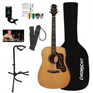 Sawtooth Acoustic Dreadnought Guitar (Custom Pickguard)