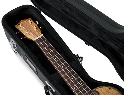 Gator Cases Deluxe Hard-Shell Wood Case For Tenor Style Ukuleles