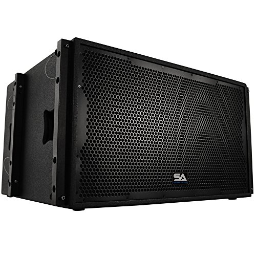 Seismic Audio Premium Passive 2 x 15 Line Array Subwoofer