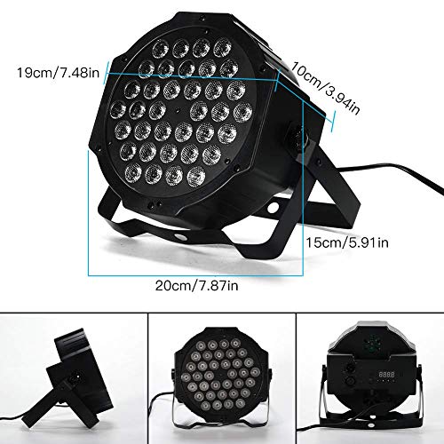 Litake Stage Lights, 36 LED DJ Par Lights with Remote