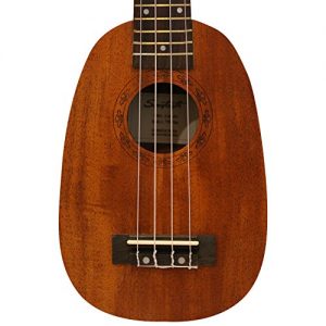 Sawtooth Mahogany Pineapple Ukulele with Quick Start Guide - Image 3