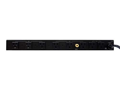 Monoprice 15A Power Conditioner & Sequencer: Protect Your AV Equipment with 8 Outlets and 3 Zones