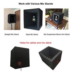 TroyStudio Portable Sound Recording Vocal Booth - Acoustic Isolation for Clear Recordings - Image 4