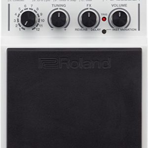 Roland Electronic Drum Pad, Percussion, White, Small Rockem Music - Image 2