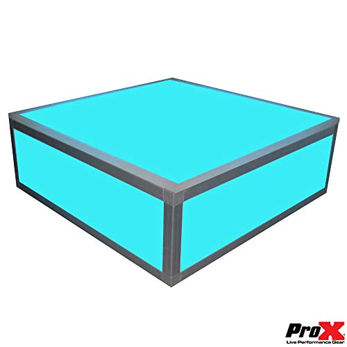 Lumo Stage Acrylic Platform Riser 8in High Section