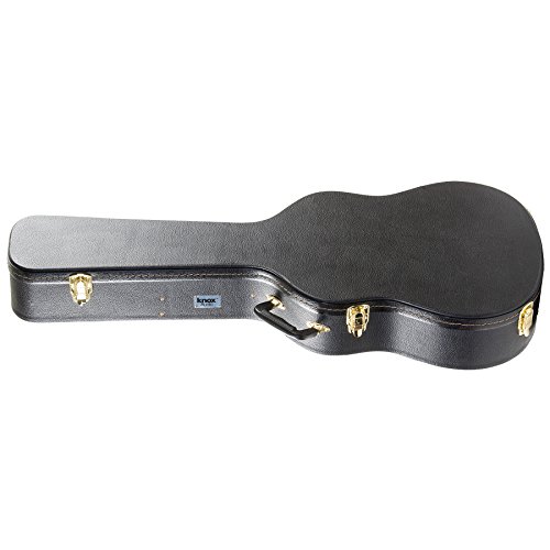 Yamaha Natural Folk Guitar with Knox Hard Shell Acoustic Guitar Case