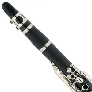 Mendini Black Ebonite B Flat Clarinet with Case, Stand, Pocketbook - Image 4