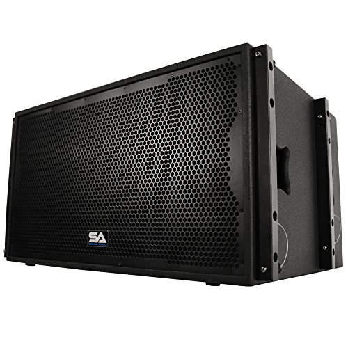 Seismic Audio Premium Passive 2 x 15 Line Array Subwoofer