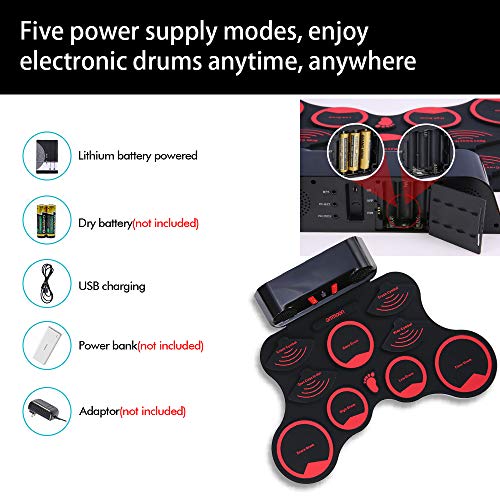Electronic Roll-Up Drum Set: Unleash Your Rhythmic Potential Anywhere, Anytime