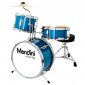 Mendini by Cecilio 13 inch 3-Piece Kids/Junior Drum Set with Throne