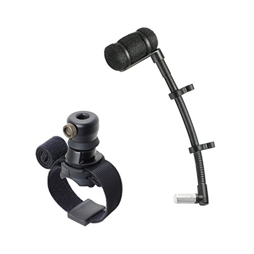 Audio-Technica AT8492W Woodwind Mounting System with Gooseneck for Precise Mic Placement 🎶