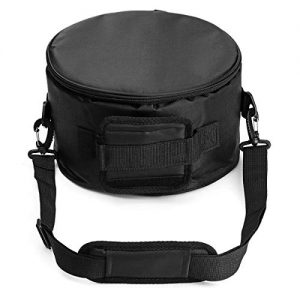 Niome 12 Inch Steel Tongue Drum 11 Notes Black w/Travel Bag and Mallets - Image 3