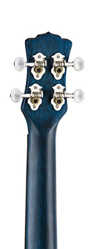 Luna Concert Ukulele with Gig Bag, Great Wave Graphic