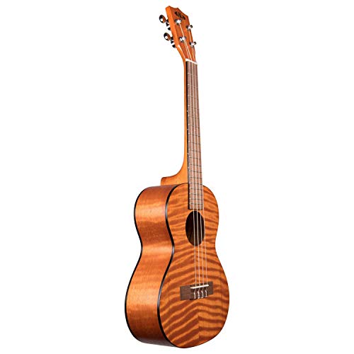 Kala Tenor Exotic Mahogany Ukulele w/ Padded Gig Bag and Tuner