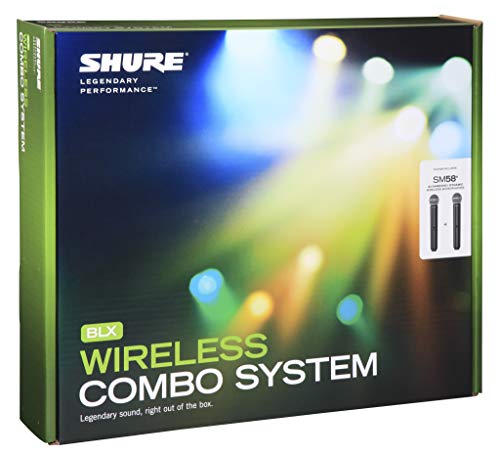 Shure Dual Channel Wireless Handheld Microphone System