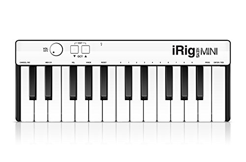 IK Multimedia iRig Keys MINI 25-key universal keyboard controller for iPhone