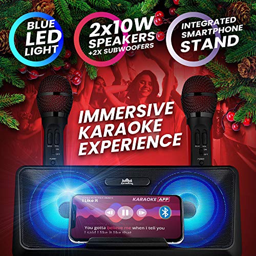 KaraoKing New 2020 Karaoke Machine - for Adults and Kids