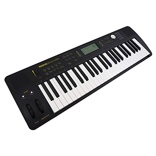 Unleash Your Melodic Journey with Midiplus EK490+ MIDI Keyboard Controller - 49 Semi-Weighted Keys for Expressive Music Creation! ?