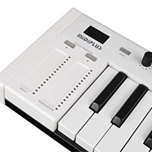 midiplus X6 Mini MIDI Keyboard - 61 Weighted Keys, Plug-and-Play USB, Ultimate Music Creation Companion ?✨ - Image 3