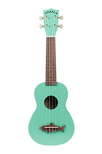 Makala Surf Green Shark Soprano Ukulele by Kala