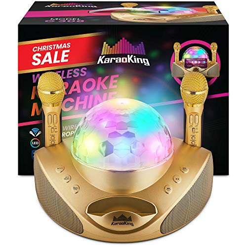 KaraoKing New 2020 Karaoke Machine - for Adults and Kids
