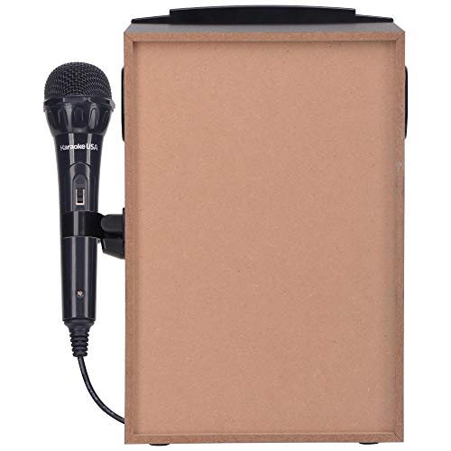 Karaoke USA Portable MP3 Karaoke Player with Bluetooth