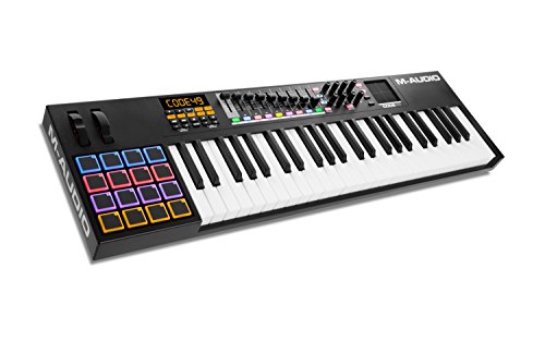 M-Audio Code 49 (Black) | USB MIDI Controller With 49-Key
