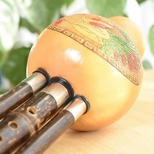 GAOD Hulusi Chinese Traditional Woodwind Flute Bamboo Anti-Fall - Image 3
