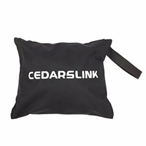 CedarsLink DJ Event Facade White/Black Scrim Metal Frame Booth - Image 4