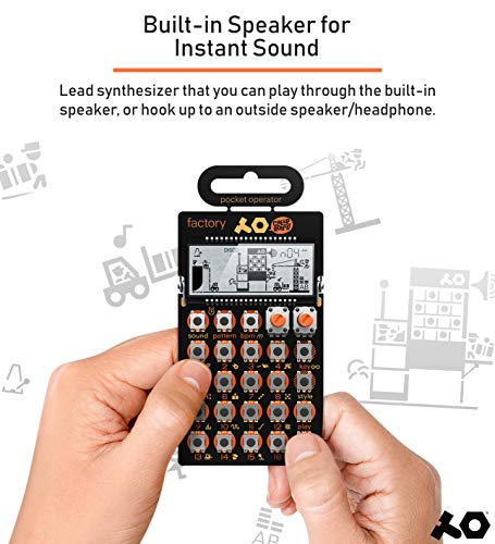Teenage Engineering Pocket Operator Factory Lead and Chord Synthesizer Bundle