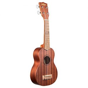 Kala KA-15S Mahogany Soprano Ukulele Bundle with Tote Bag, Tuner & Polishing Cloth – Ideal for Beginners - Image 3