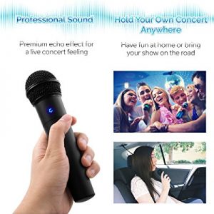 Cobble Pro Wireless Karaoke Microphone 2-Pack – Source Vocal Removal, Unlimited Music, Compatible with iPhone, iPad, Phone & Tablet | New Model BT Speaker Machine - Image 4