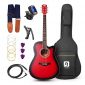 Guitar Acoustic Electric, Acoustic Guitar Cutaway 41 Inch Full Size