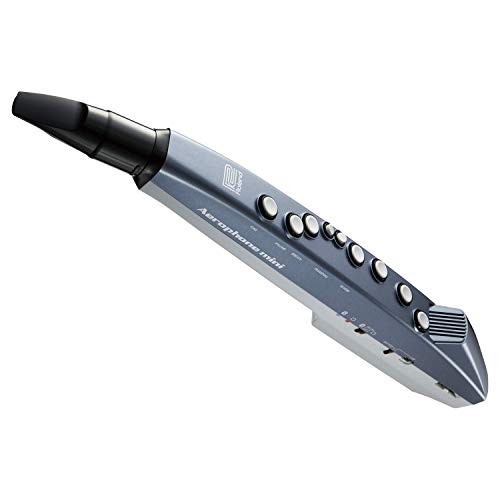 Roland Aerophone AE-01 Mini Digital Wind Instrument – Portable Air Brass & Woodwind Synth with Free Bluetooth Earbuds