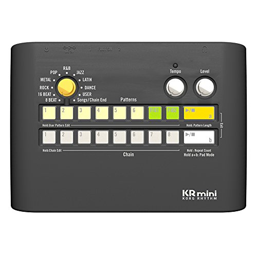 🎶 Korg KR Mini – Compact Rhythm Machine with Built-in Speaker for Jam Sessions & Practice