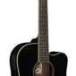 Oscar Schmidt 12-String Acoustic Electric Guitar. Black