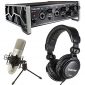 Tascam Trackpack 2x2 Complete Recording Studio Package