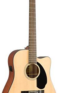Fender Dreadnought Acoustic-Electric Guitar - Image 4
