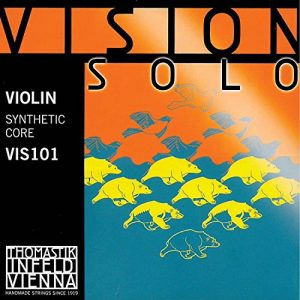 Thomastik Vision Solo 4/4 Violin String Set - Medium Gauge