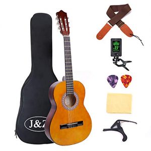 Classical Guitar Acoustic Guitar 3/4 Junior Size 36 inch Kids Guitar for Beginners