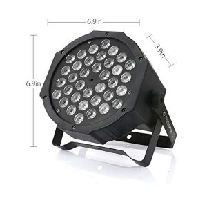 Stage Lights, YeeSite 36W LED Par Can RGB Mixed Effect Sound - Image 4