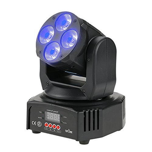 Tomshine 60W Moving Head Lights 6 IN1 16/18 Channels Stage Lighting