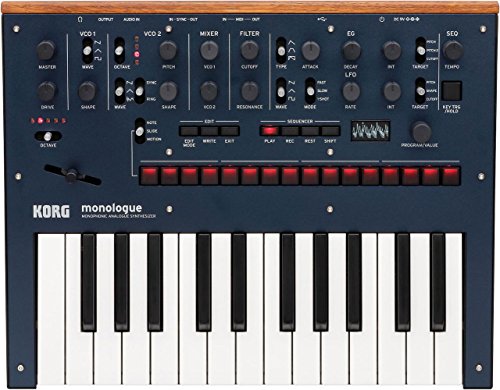 KORG Monologue 25-Key Compact Monophonic Analog Synthesizer