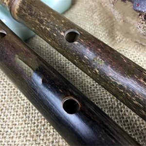 Traditional Handmade Purple Bamboo Dizi Flute-,Musical Woodwind - Image 2