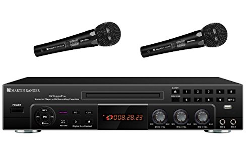 Marin Ranger HDMI Digital Karaoke Player with Mic Mixer and USB Recorder