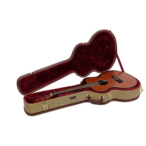 Crossrock Deluxe Wood Hard Case for Guitar Case