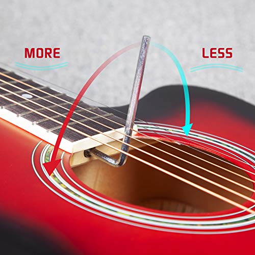 Guitar Acoustic Electric, Acoustic Guitar Cutaway 41 Inch Full Size