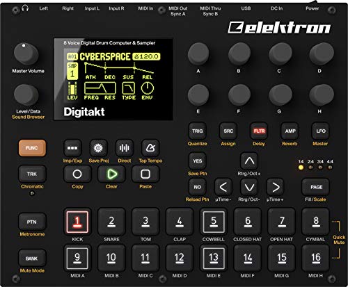 Elektron Digitakt 8-voice Drum Computer and Sampler